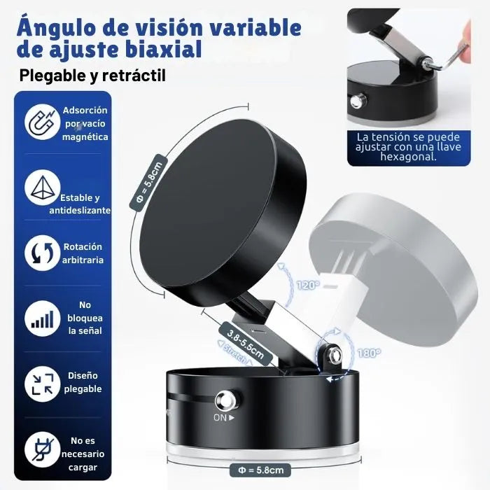Soporte Magnético- al vacío