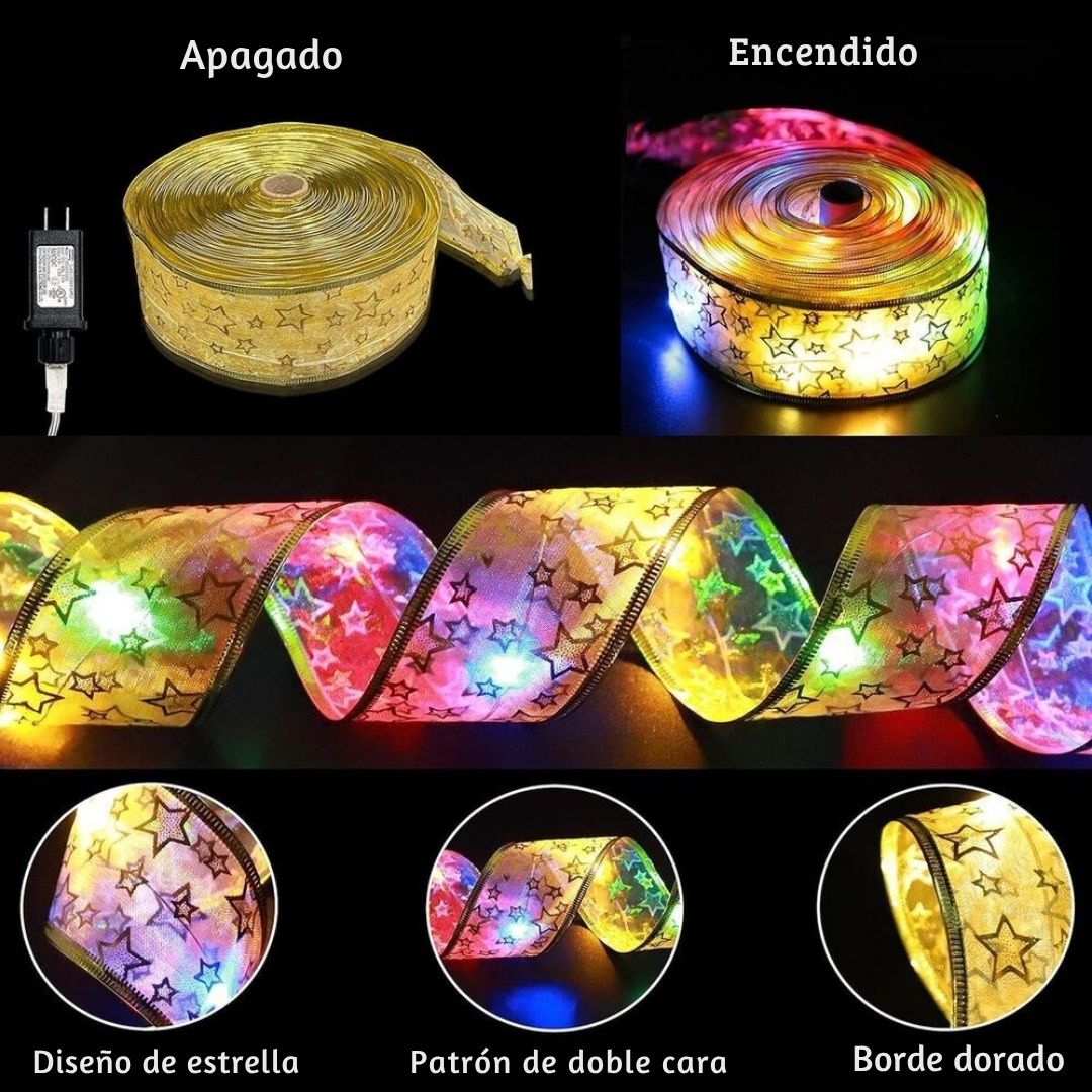 Cinta Led navideña 3 cintas x solo s/69