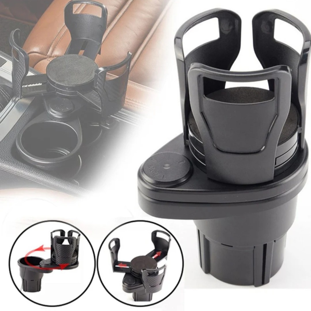 Posavasos Multifuncional 2 en 1 para Auto