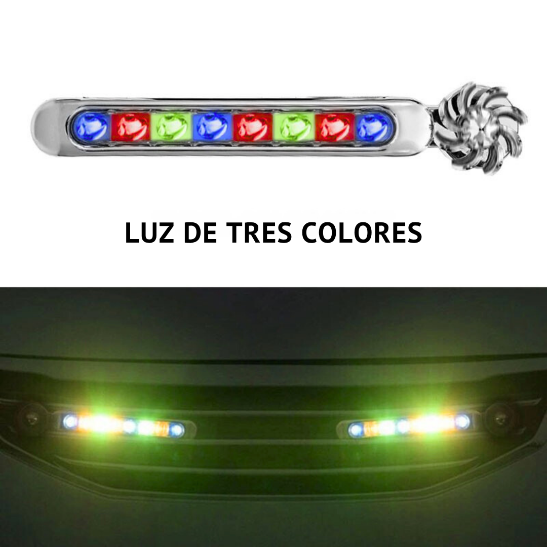 Barra LED eólica para auto