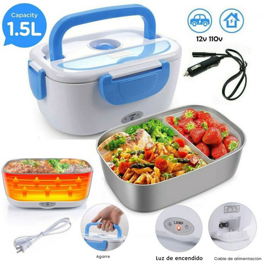 Combo Lonchera eléctrica + Termo inteligente