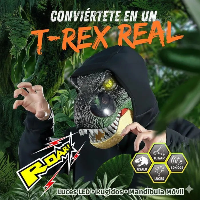 Mascara Dino T-Rex