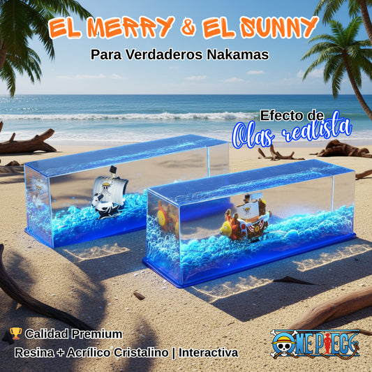 Barco Insumergible de One Piece - Merry & Sunny