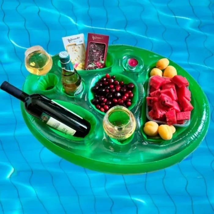 Bandeja Flotante para bebidas y snacks