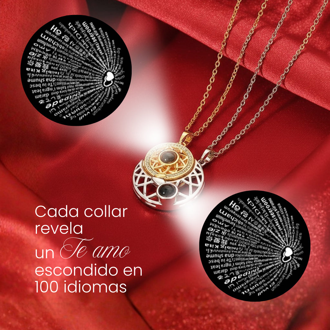Collar Sol y Luna para parejas