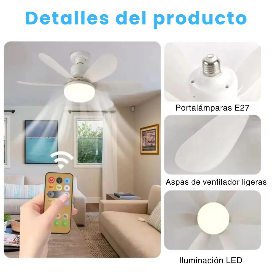 Ventilador Smart Led