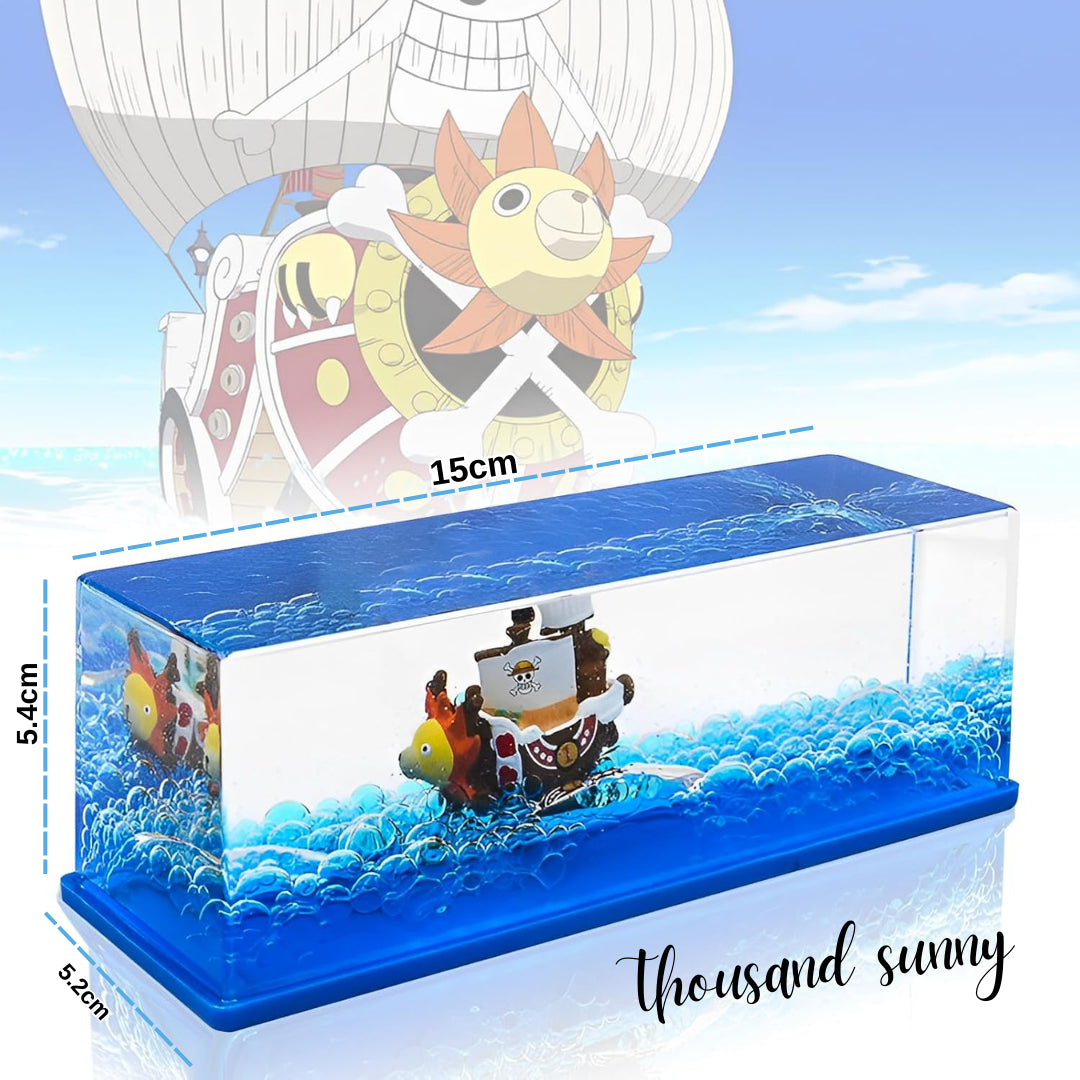 Barco Insumergible de One Piece - Merry & Sunny