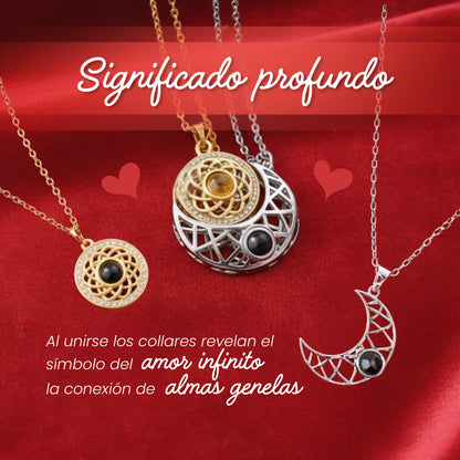 Collar Sol y Luna para parejas