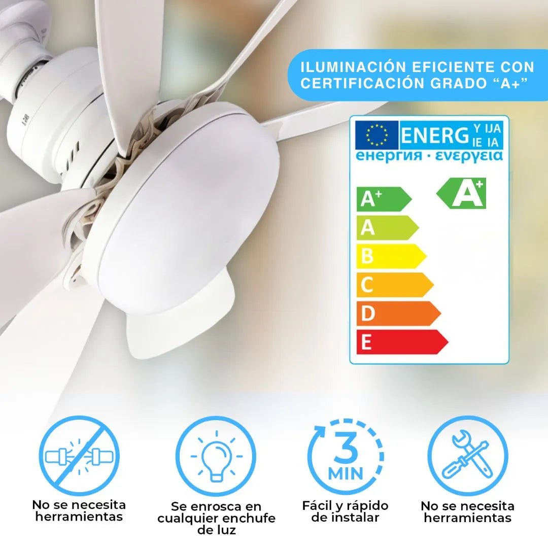 Ventilador Smart Led