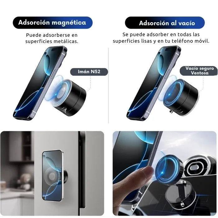 Soporte Magnético- al vacío