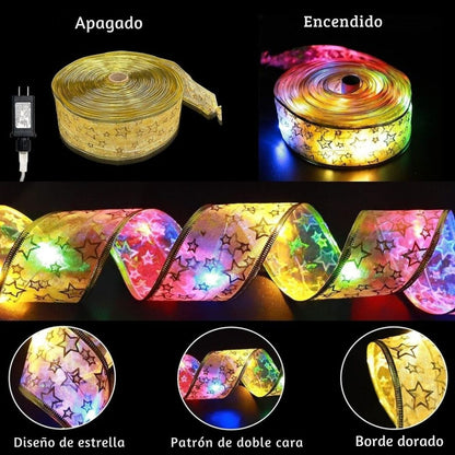 Cinta  Led navideña 3 cintas x solo s/69