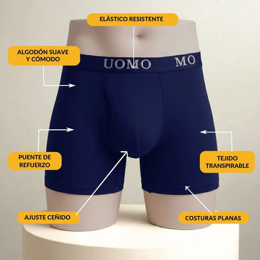 Pack Exclusivo: 6 BOXERS + 3 Pares de Medias de REGALO