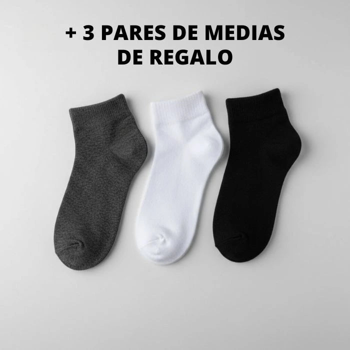Pack Exclusivo: 6 BOXERS + 3 Pares de Medias de REGALO