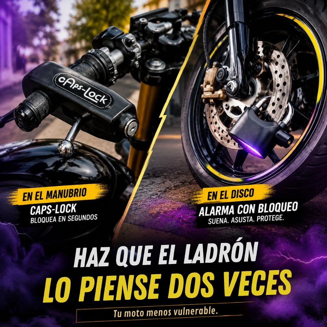 KIT CANDADO Y ALARMA
