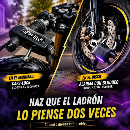 KIT CANDADO Y ALARMA