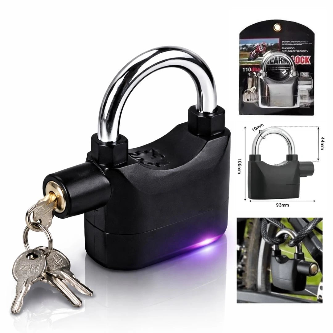 KIT CANDADO Y ALARMA