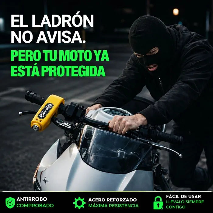 CANDADO DE MANILLAR PARA MOTOS