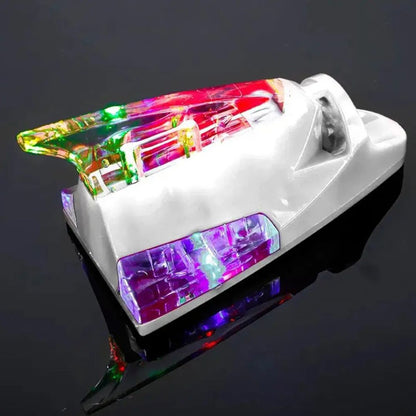 Aleta de Tiburón con Luz LED. 100% Eólica