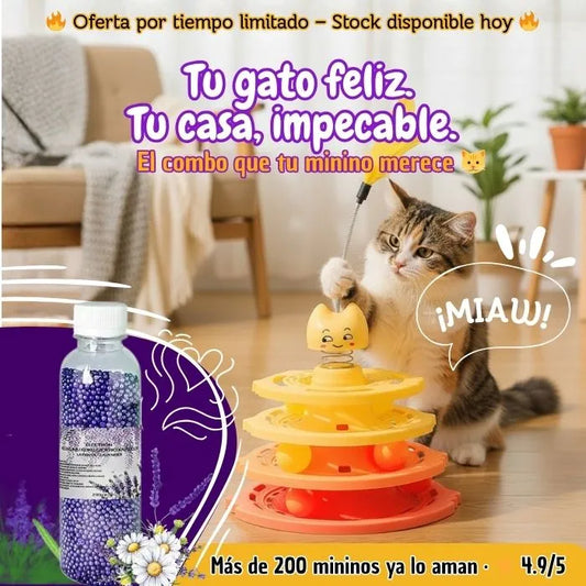 TORRE INTERACTIVA PARA GATOS