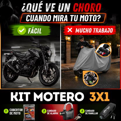 KIT MOTERO 3x1
