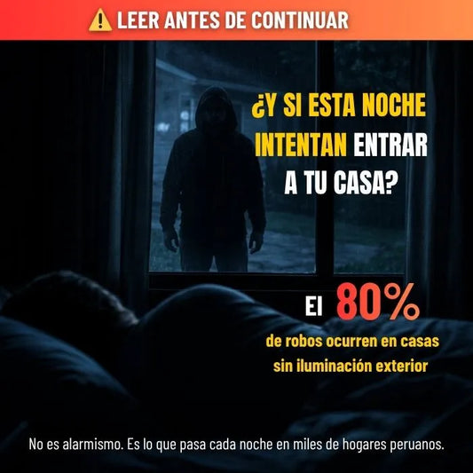 **** KIT PROTECCIÓN 360 **** 2 FOCOS SOLARES + 1 LINTERNA APRUEBA DE TODO