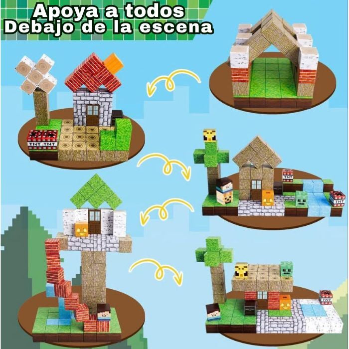 Bloques Imantados de MInecraft