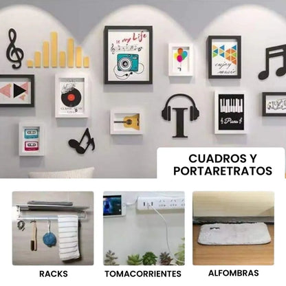 Set x3 Cintas Doble Contacto Nano